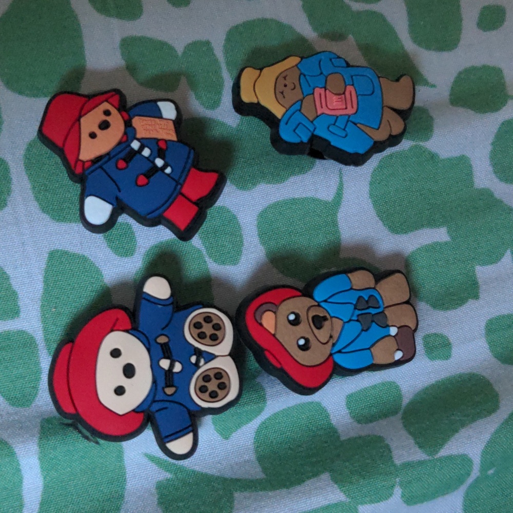 Paddington Croc Jibbitz